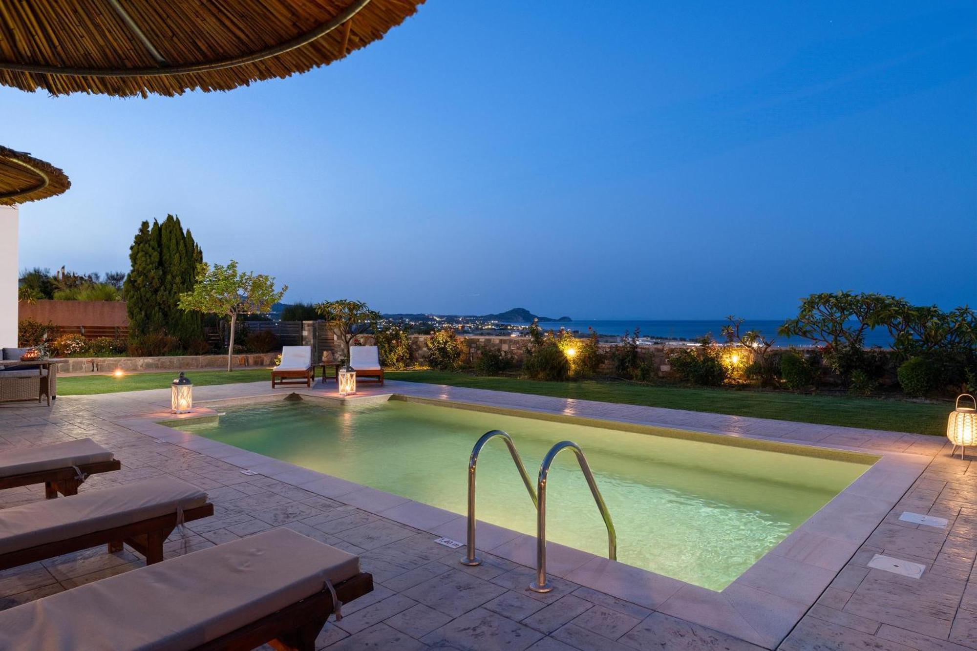 Majestic View Villa Kolymbia Bagian luar foto